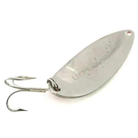 Acme Little Cleo (світиться в темряві), білий/помаранчевий/нікель, 11 г, блесна коливалка (колебалка) #8687