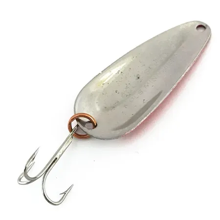 Nebco Aqua Spoon, червоний/білий/нікель, 7 г, блесна коливалка (колебалка) #8703