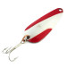 Nebco Aqua Spoon, червоний/білий/нікель, 7 г, блесна коливалка (колебалка) #8703