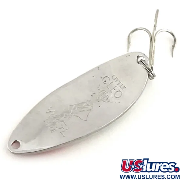 Seneca Little Cleo (Hula Girl), Pearl/червоний/нікель, 14 г, блесна коливалка (колебалка) #8715