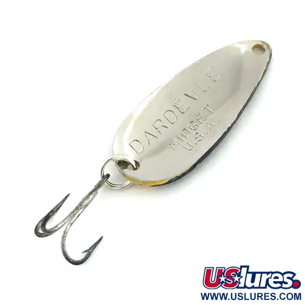 Eppinger Dardevle Midget, жовтий/чорний/нікель, 6 г, блесна коливалка (колебалка) #8725