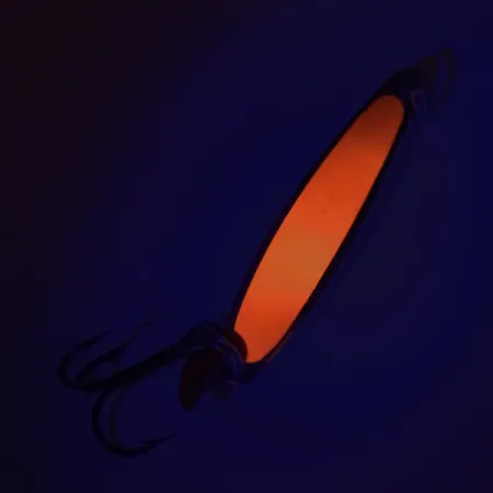 Bay de Noc Bay De Noc Swedish Pimple UV (світиться в ультрафіолеті), нікель/помаранчевий, 7 г, блесна коливалка (колебалка) #8729