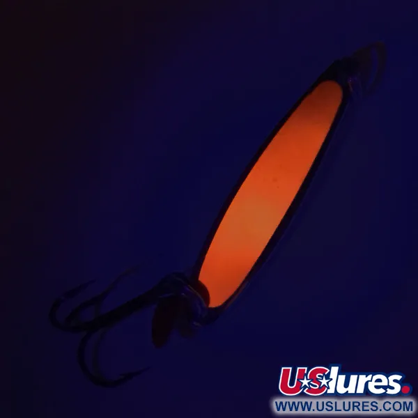 Bay de Noc Bay De Noc Swedish Pimple UV (світиться в ультрафіолеті), нікель/помаранчевий, 7 г, блесна коливалка (колебалка) #8729