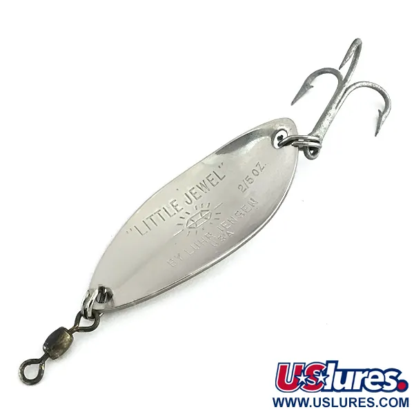 Luhr Jensen Little Jewel, райдужна форель/нікель, 14 г, блесна коливалка (колебалка) #8734