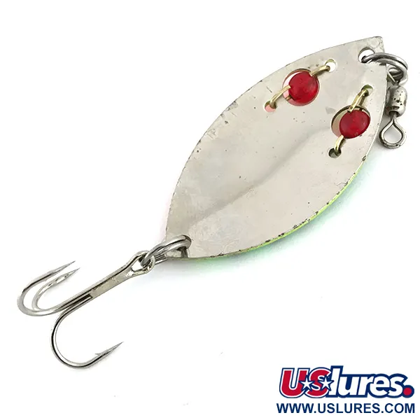 Gibbs Ruby Eye Wiggler 2 UV (світиться в ультрафіолеті), Fire Tiger, 13 г, блесна коливалка (колебалка) #8739