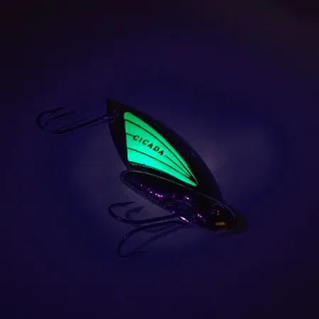 Reef Runner Cicada, золото/зелений, 6 г, блесна коливалка (колебалка) #8745