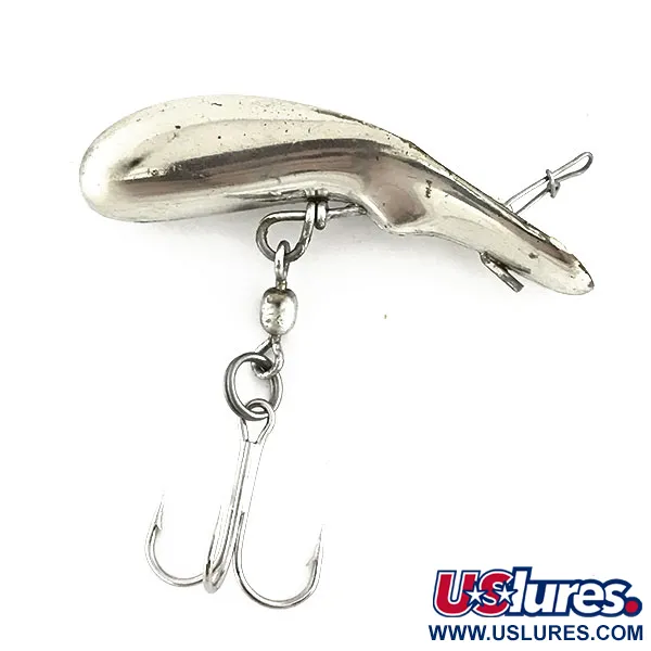  Luhr Jensen Fire Plug, дзеркальне срібло, 5 г, воблер #8760