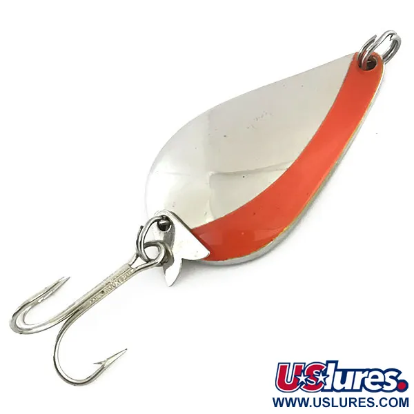 Acme K.O. Wobbler, нікель/помаранчевий, 21 г, блесна коливалка (колебалка) #8765