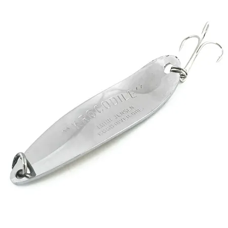 Luhr Jensen Krocodile DIE #5, нікель/золота голограма, 28 г, блесна коливалка (колебалка) #8766