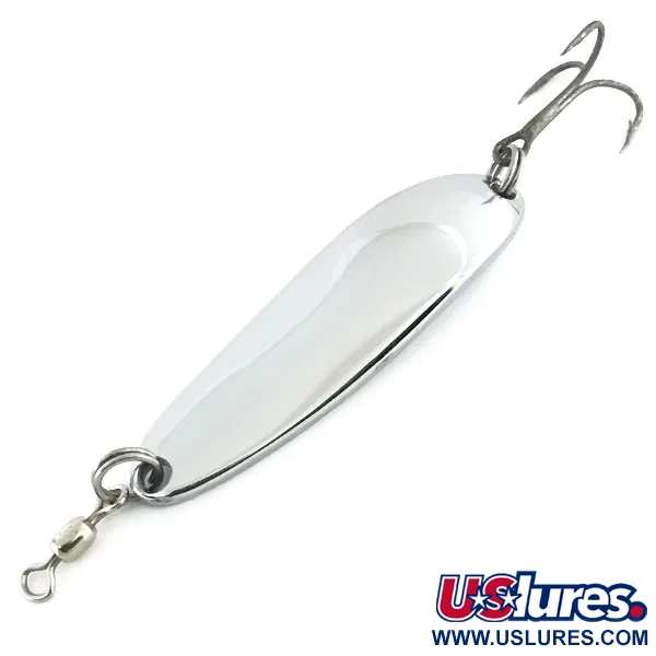 Luhr Jensen Krocodile DIE #3, нікель, 14 г, блесна коливалка (колебалка) #8772