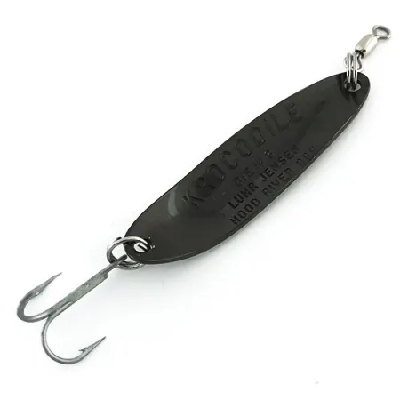 Luhr Jensen Krocodile DIE #3, чорний, 10 г, блесна коливалка (колебалка) #8775