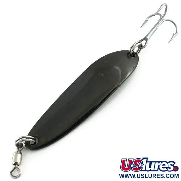 Luhr Jensen Krocodile DIE #3, чорний, 10 г, блесна коливалка (колебалка) #8775