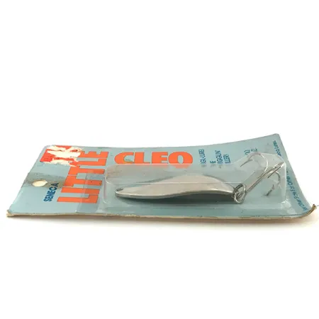 Seneca Little Cleo (Hula Girl), нікель/зелений, 14 г, блесна коливалка (колебалка) #8786