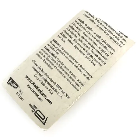 Heddon Tiny Torpedo, Прозорий, 7 г, воблер #8787