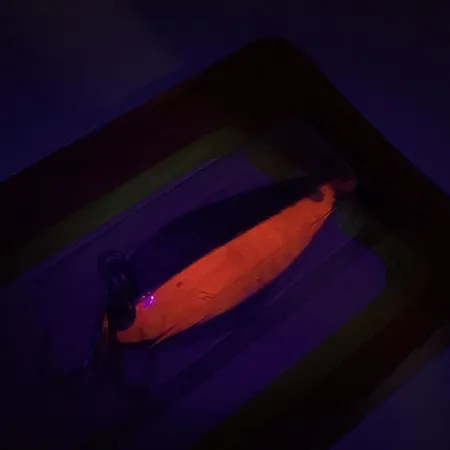 Luhr Jensen Little Jewel, Карбована латунь/червоний, 7 г, блесна коливалка (колебалка) #8789