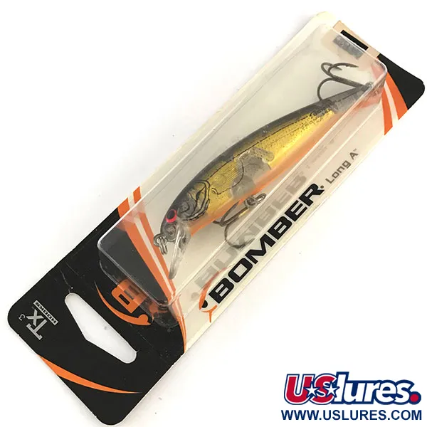  Bomber Long A B14A, золото, 9,5 г, воблер #8791