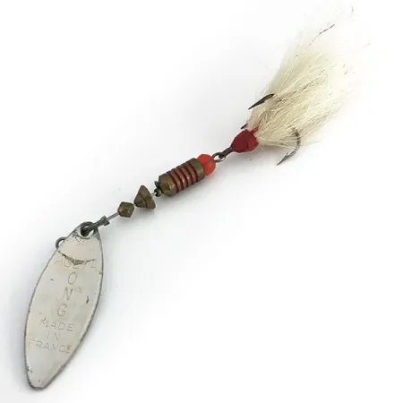 Mepps Aglia Long 2 Dressed, срібло, 7,3 г, блешня оберталка (вертушка) #8810