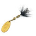 Yakima Bait Sonic Rooster Tail, золото/коричневий, 5 г, блешня оберталка (вертушка) #8818