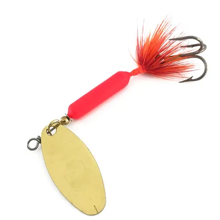 Yakima Bait Worden’s Original Rooster Tail UV (світиться в ультрафіолеті), неоновий помаранчевий UV - світиться в ультрафіолеті, 7 г, блешня оберталка (вертушка) #8819