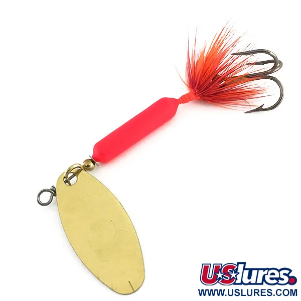 Yakima Bait Worden’s Original Rooster Tail UV (світиться в ультрафіолеті), неоновий помаранчевий UV - світиться в ультрафіолеті, 7 г, блешня оберталка (вертушка) #8819