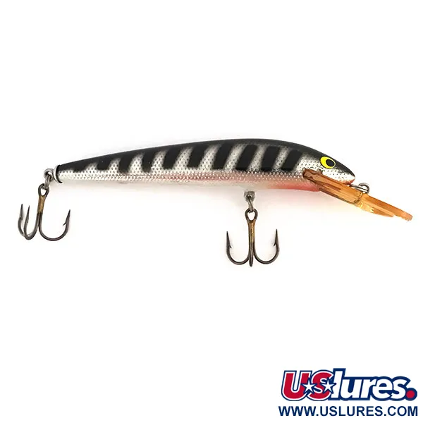  Bagley's Diving Bang-O-LureBagley's Diving Bang-O-Lure, срібло/чорний, 12,5 г, воблер #8828