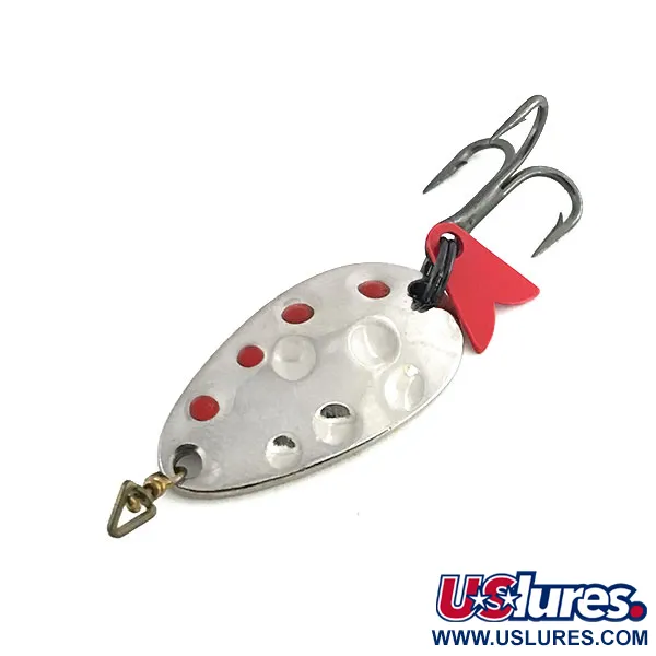  Acme Fish Hawk, нікель/червоний, 5 г, блесна коливалка (колебалка) #8834