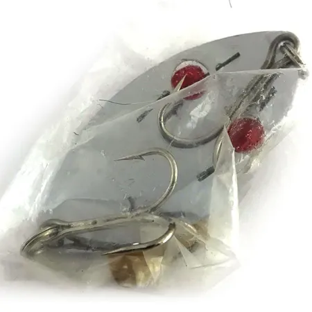 Herter's Glass eye spoon, нікель/червоні очі, 25 г, блесна коливалка (колебалка) #8836