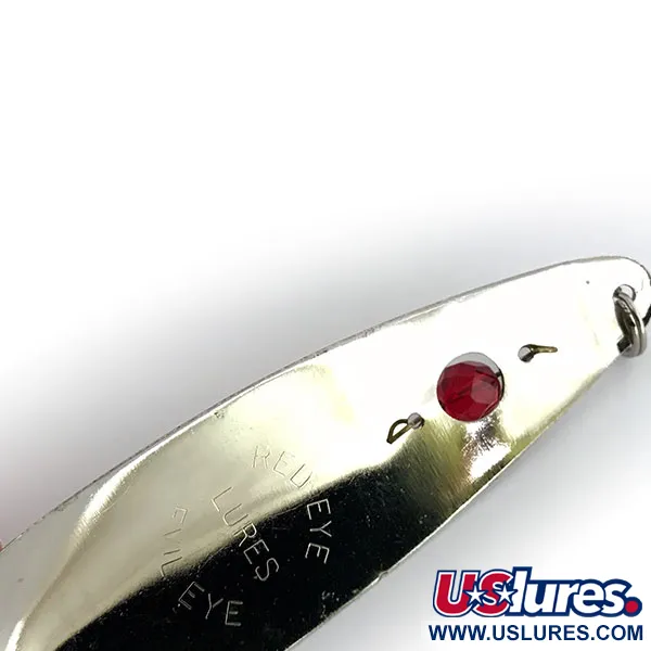 Red Eye Lures Red Eye Evil Eye UV (світиться в ультрафіолеті), нікель/помаранчевий/червоне око, 9 г, блесна коливалка (колебалка) #8872