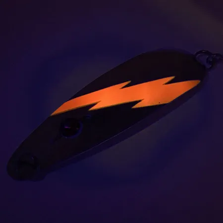 Red Eye Lures Red Eye Evil Eye UV (світиться в ультрафіолеті), нікель/помаранчевий/червоне око, 9 г, блесна коливалка (колебалка) #8872