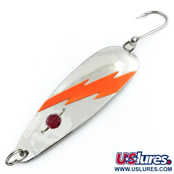 Red Eye Lures Red Eye Evil Eye UV (світиться в ультрафіолеті), нікель/помаранчевий/червоне око, 9 г, блесна коливалка (колебалка) #8872