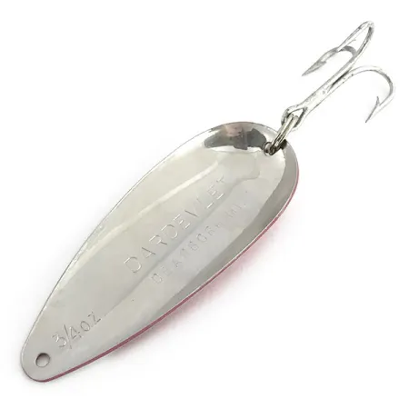 Eppinger Dardevle Dardevlet, червоний/білий/нікель, 21 г, блесна коливалка (колебалка) #8879