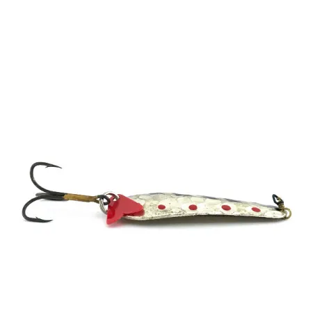 EGB Swiss made, срібло/золото/червоний/коричневий, 14 г, блесна коливалка (колебалка) #8881