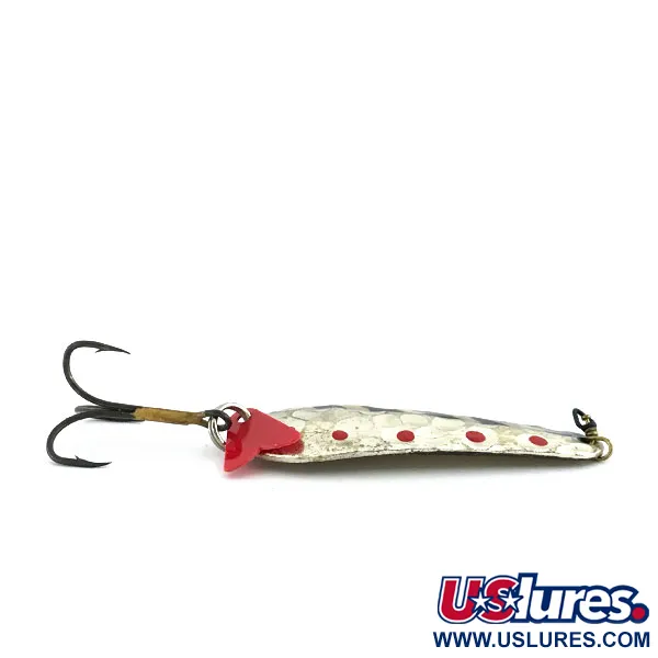 EGB Swiss made, срібло/золото/червоний/коричневий, 14 г, блесна коливалка (колебалка) #8881