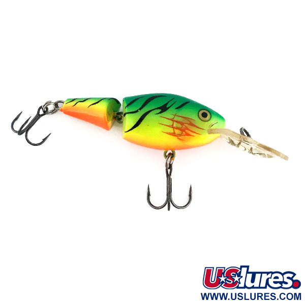  Rapala Shad Rap Jointed RS 04, Fire Tiger, 5 г, воблер #8884