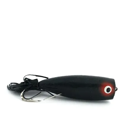 Burke Weedless Popper, чорний, 7 г, воблер #8889