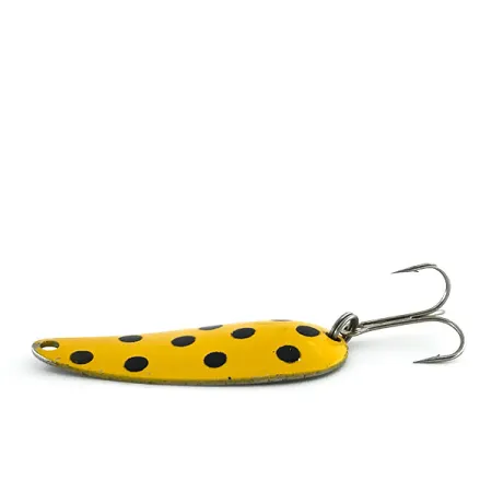 Worth Chippewa Spoon, жовтий/чорний/нікель, 10 г, блесна коливалка (колебалка) #8904