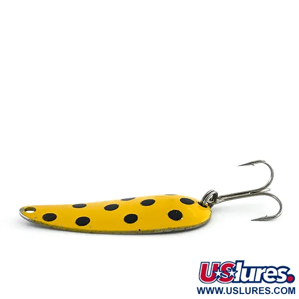 Worth Chippewa Spoon, жовтий/чорний/нікель, 10 г, блесна коливалка (колебалка) #8904