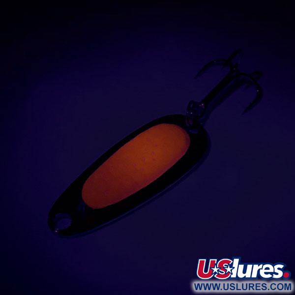  Blue Fox Pixee UV (світиться в ультрафіолеті), карбований нікель/рожевий, 4,5 г, блесна коливалка (колебалка) #8920
