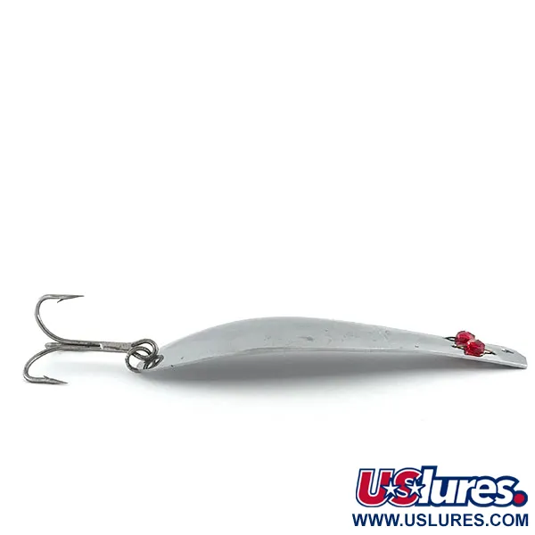 Herter's GLH Canadian Spoon, нікель/червоні очі, 28 г, блесна коливалка (колебалка) #8924