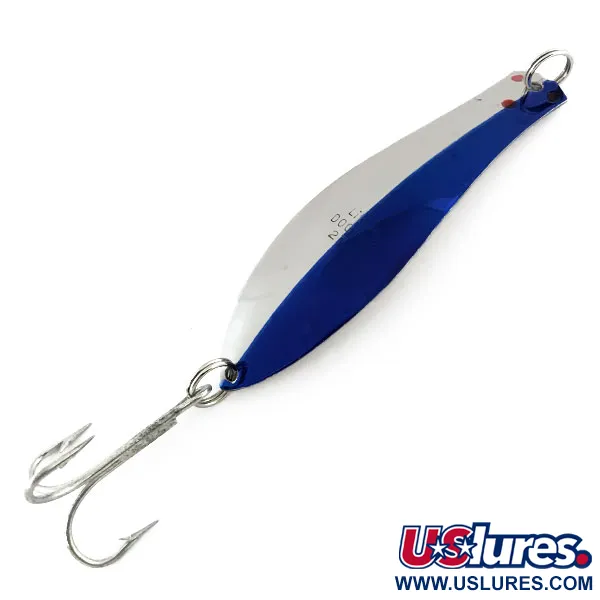 Prescott Spinner Little Doctor 275, нікель/синій, 21 г, блесна коливалка (колебалка) #8925