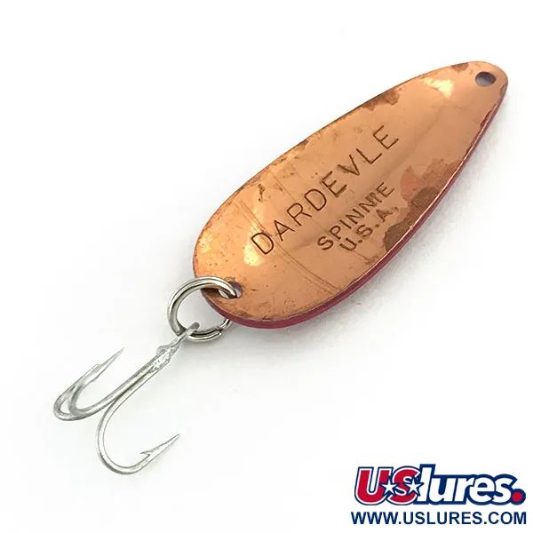 Eppinger Dardevle Midget, червоний/білий/мідь, 6 г, блесна коливалка (колебалка) #8942