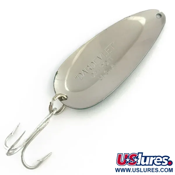 Eppinger Dardevle Dardevlet, зелений/білий/нікель, 21 г, блесна коливалка (колебалка) #8956