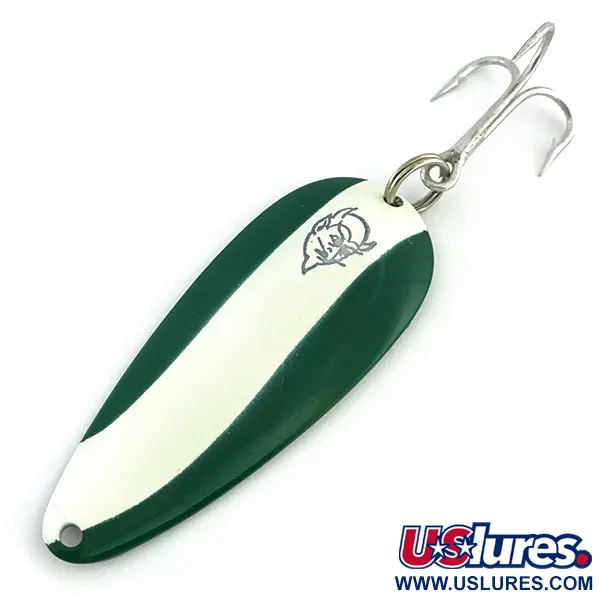 Eppinger Dardevle Dardevlet, зелений/білий/нікель, 21 г, блесна коливалка (колебалка) #8956