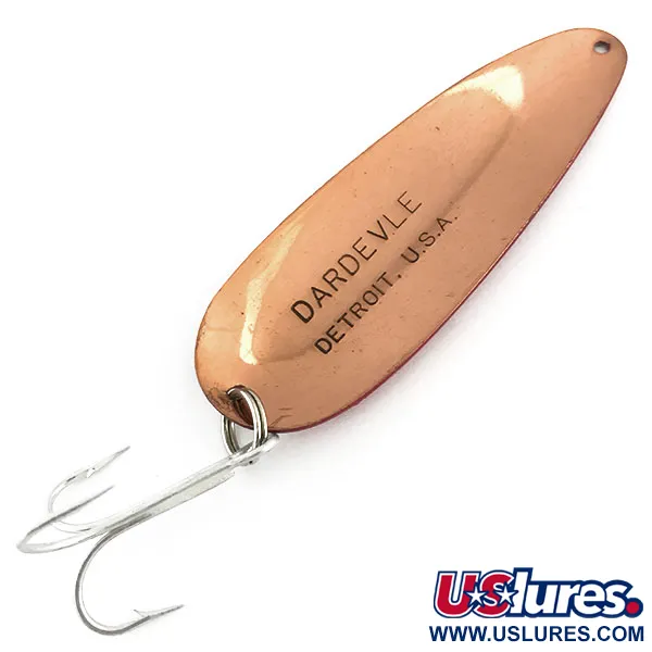 Eppinger Dardevle, червоний/білий/мідь, 28 г, блесна коливалка (колебалка) #8957