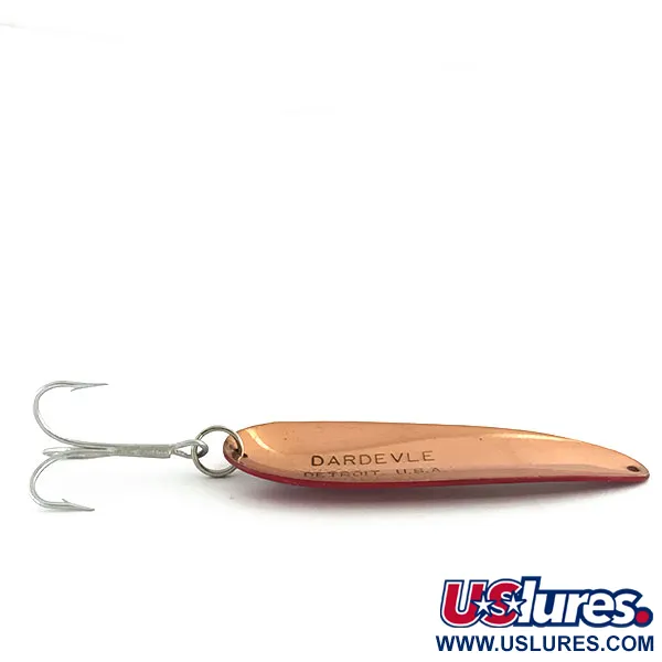 Eppinger Dardevle, червоний/білий/мідь, 28 г, блесна коливалка (колебалка) #8957