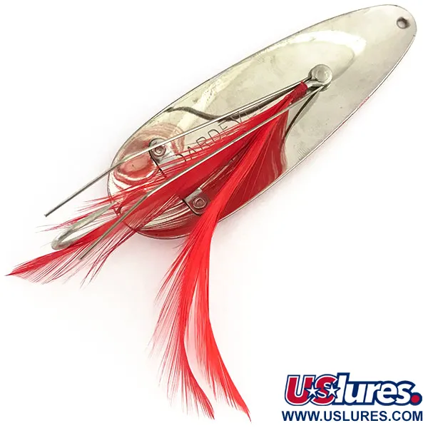 Eppinger Незачіпляйка Dardevle, червоний/білий/нікель, 28 г, блесна коливалка (колебалка) #8958