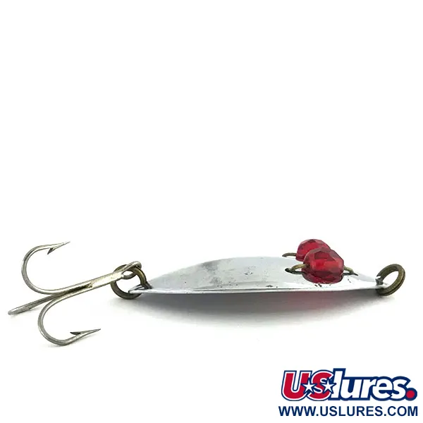 Hofschneider Red Eye Junior, нікель/червоні очі, 11 г, блесна коливалка (колебалка) #8959