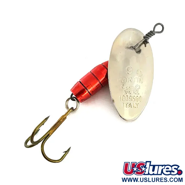  Panther Martin 9, нікель/червоний, 11 г, блешня оберталка (вертушка) #8964