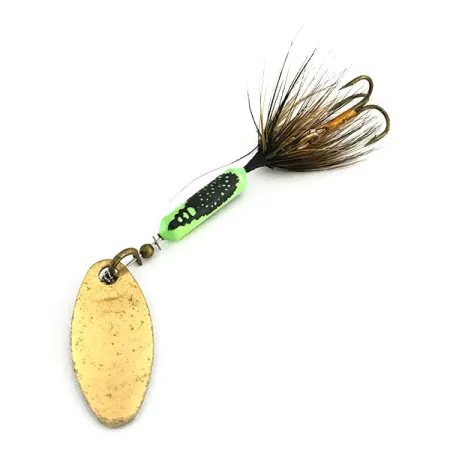 Yakima Bait Worden’s Original Rooster Tail, золото, 3,6 г, блешня оберталка (вертушка) #8972