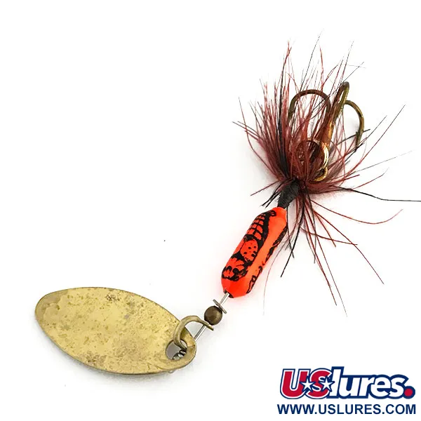 Yakima Bait Worden’s Original Rooster Tail, золото, 1,77 г, блешня оберталка (вертушка) #8974